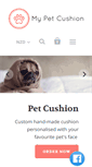 Mobile Screenshot of mypetcushion.com